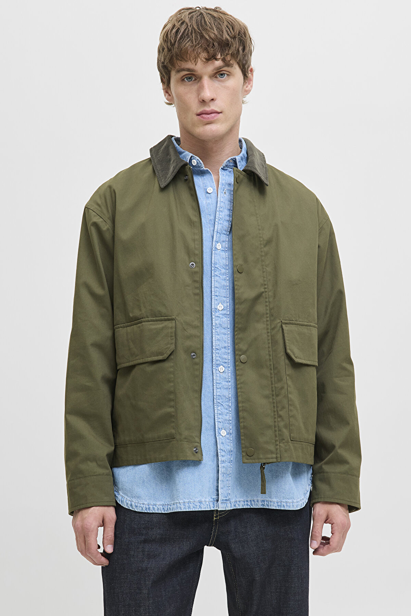 Jack&Jones Criver Utility Erkek Ceket 12284930 FOREST NIGHT