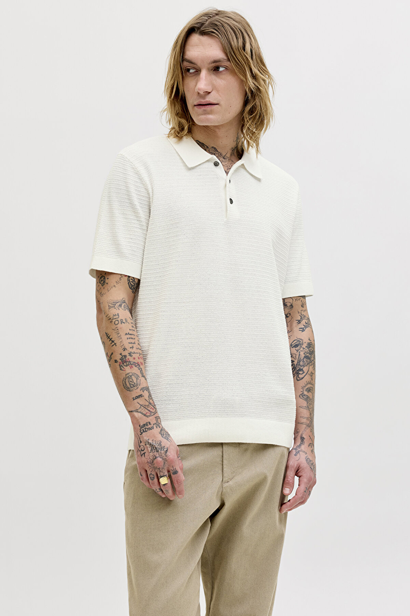 Jack&Jones Erkek Gömlek 12291812 CLOUD DANCER