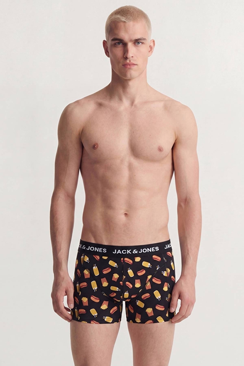 Jack&Jones Erkek 3'lü Boxer 12301248.SYH