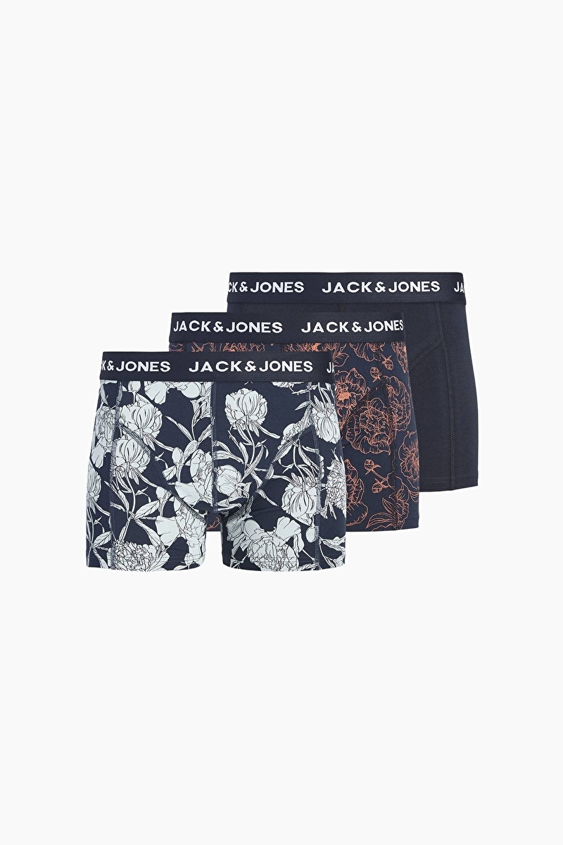 Jack&Jones Erkek 3'lü Boxer 12301211.LAC