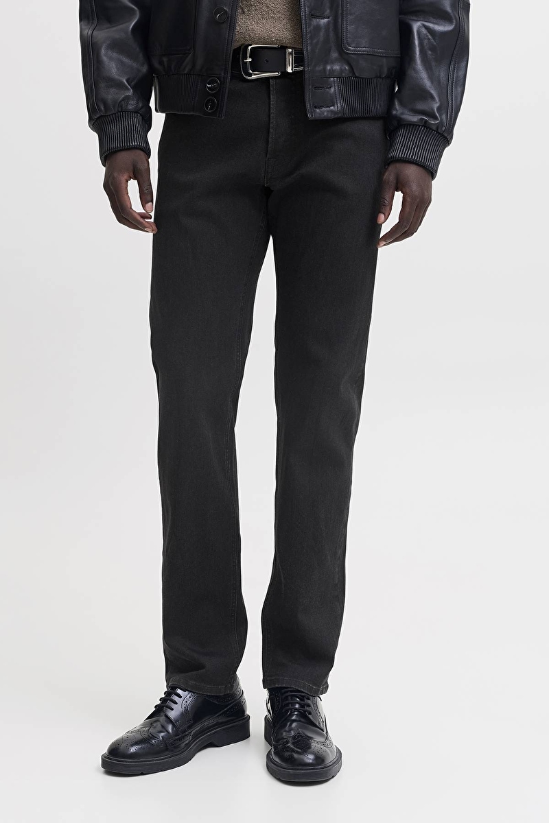Jack&Jones MIke Erkek Kot Pantolon 12300754 BLACK DENIM