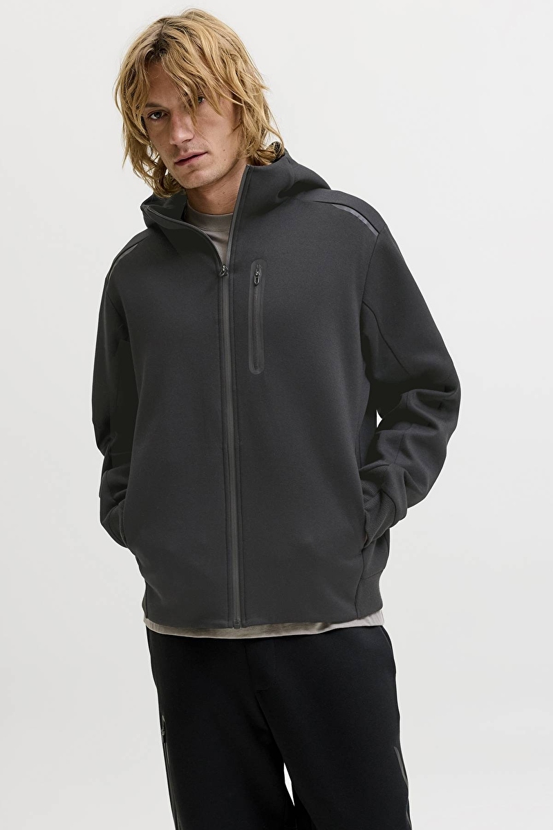 Jack&Jones Erkek Sweatshirt 12301089 BLACK