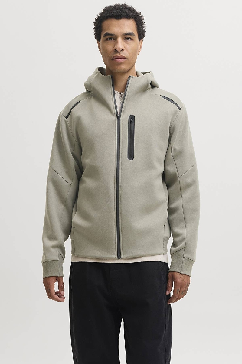 Jack&Jones Erkek Sweatshirt 12301089 VETIVER
