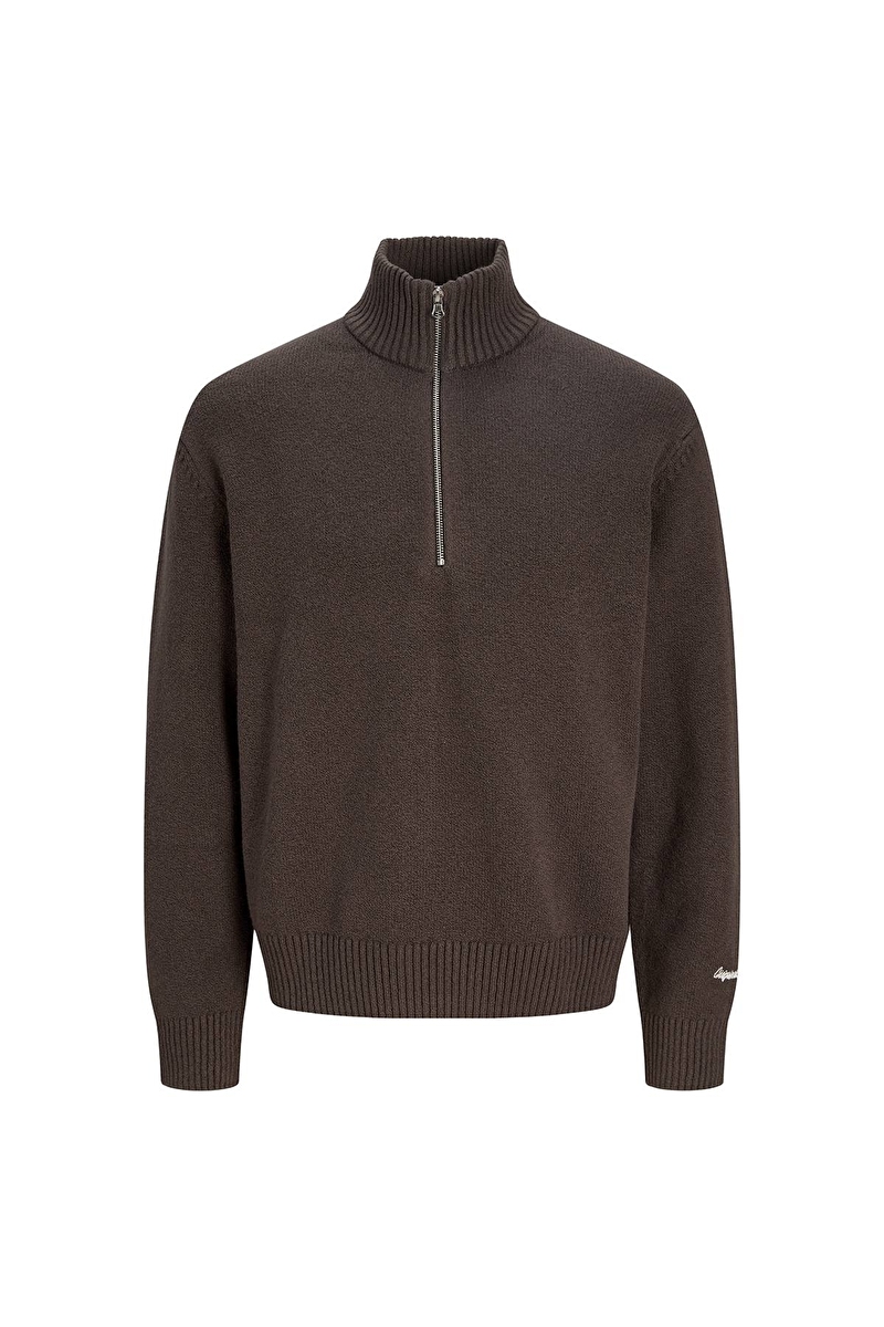 Jack&Jones Erkek Kazak 12282749 MULCH