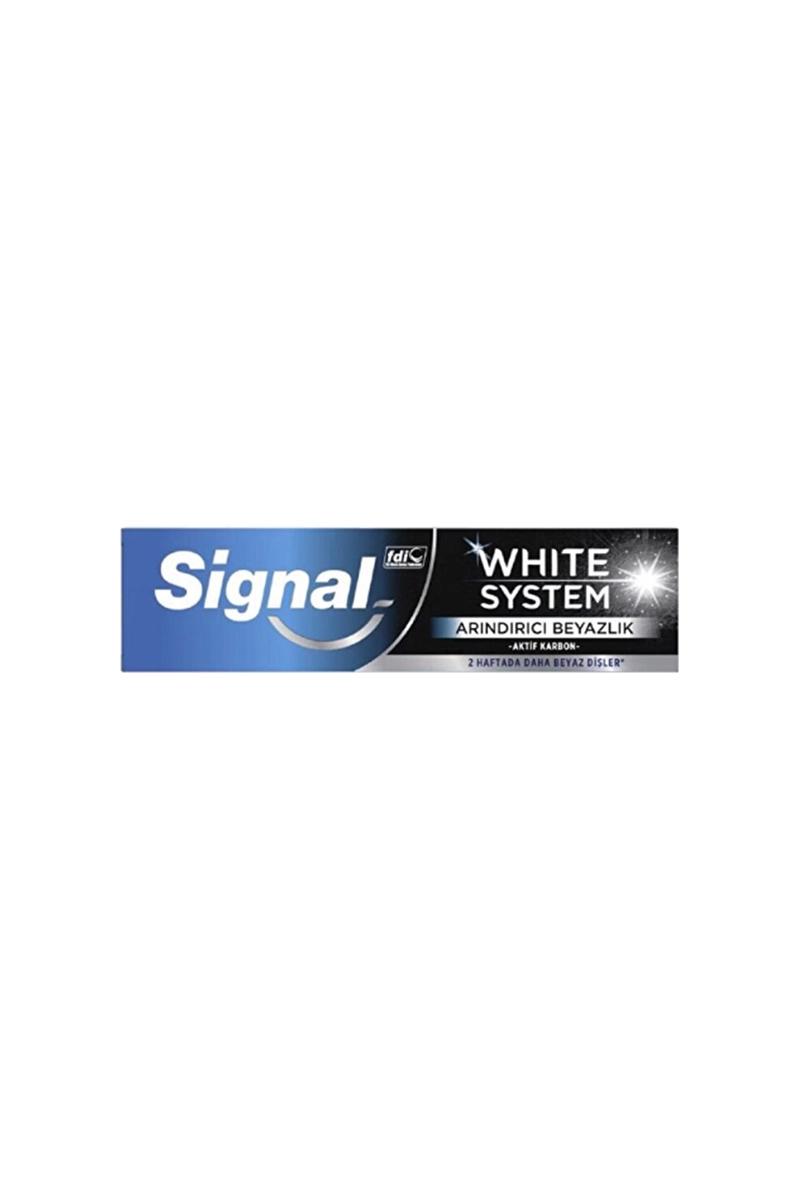 Signal Beyaz Sistem Arındırıcı Diş Macunu 75 ml