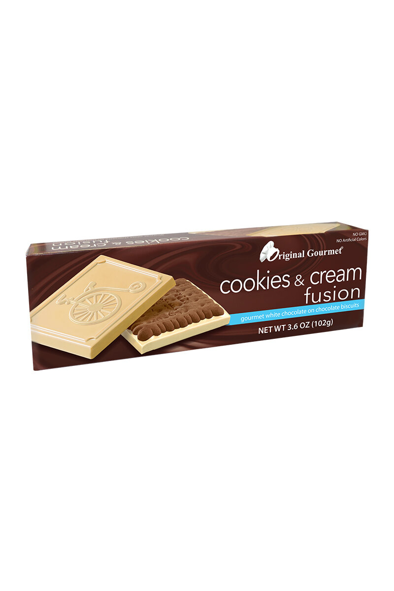 Original Gourmet Beyaz Çikolatalı Bisküvi 102 G