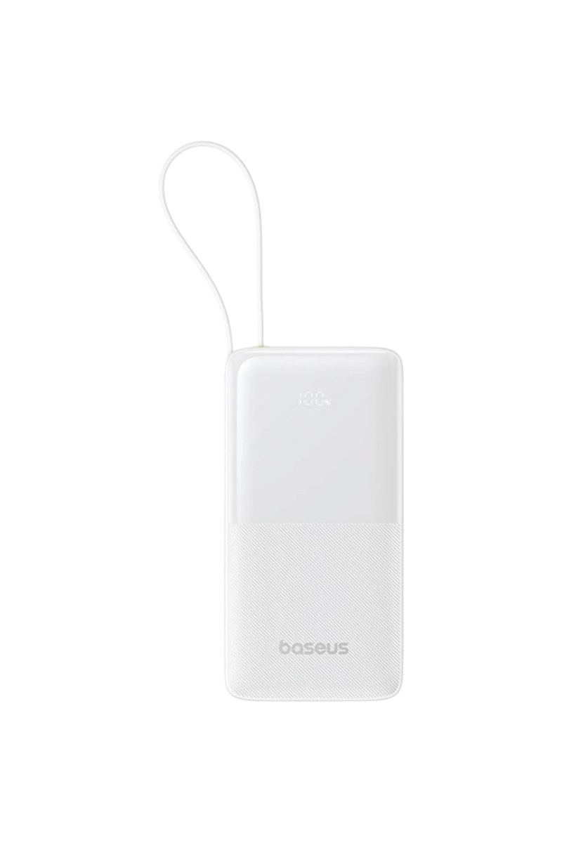 BASEUS Bipow 2 10000mAh Taşınabilir Şarj Cihazı Beyaz