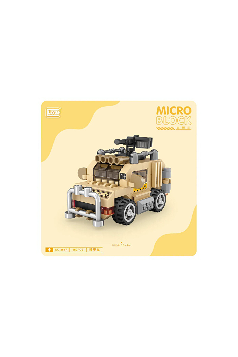Loz Mikro Block Askeri Kamyon 150 Parça LZ-8617