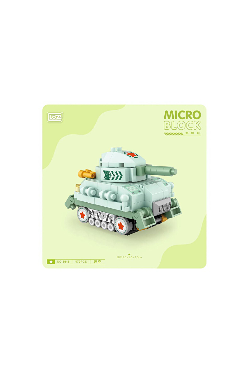 Loz Mikro Block Tank 170 Parça LZ-8618