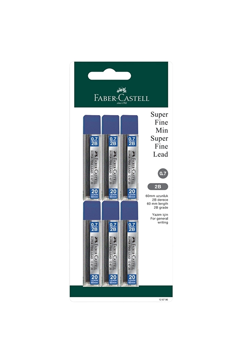 Faber Castell Super Fine Min 0.7 Uç 20x6'lı 17762