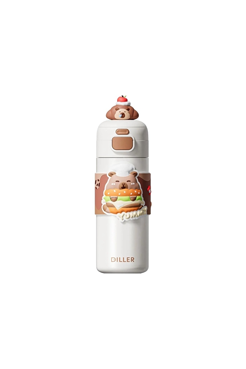 Diller Çelik Termos Matara 480 Ml Panda D9351