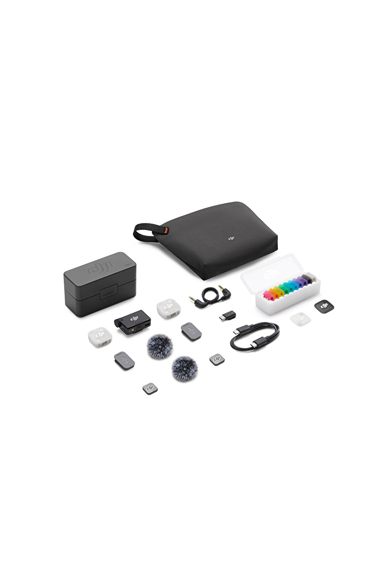 DJI Mic Mini 2 (2 TX + 1 RX + Charging Case) Mikrofon