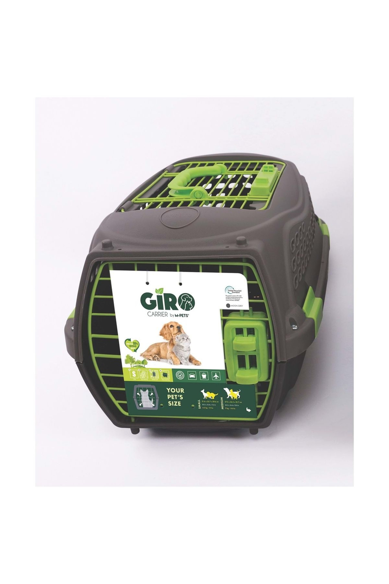 M-Pets Eco Giro Carrier Kedi ve Köpek Taşıma Çantası 51,6x32,7x29,6 cm Siyah S