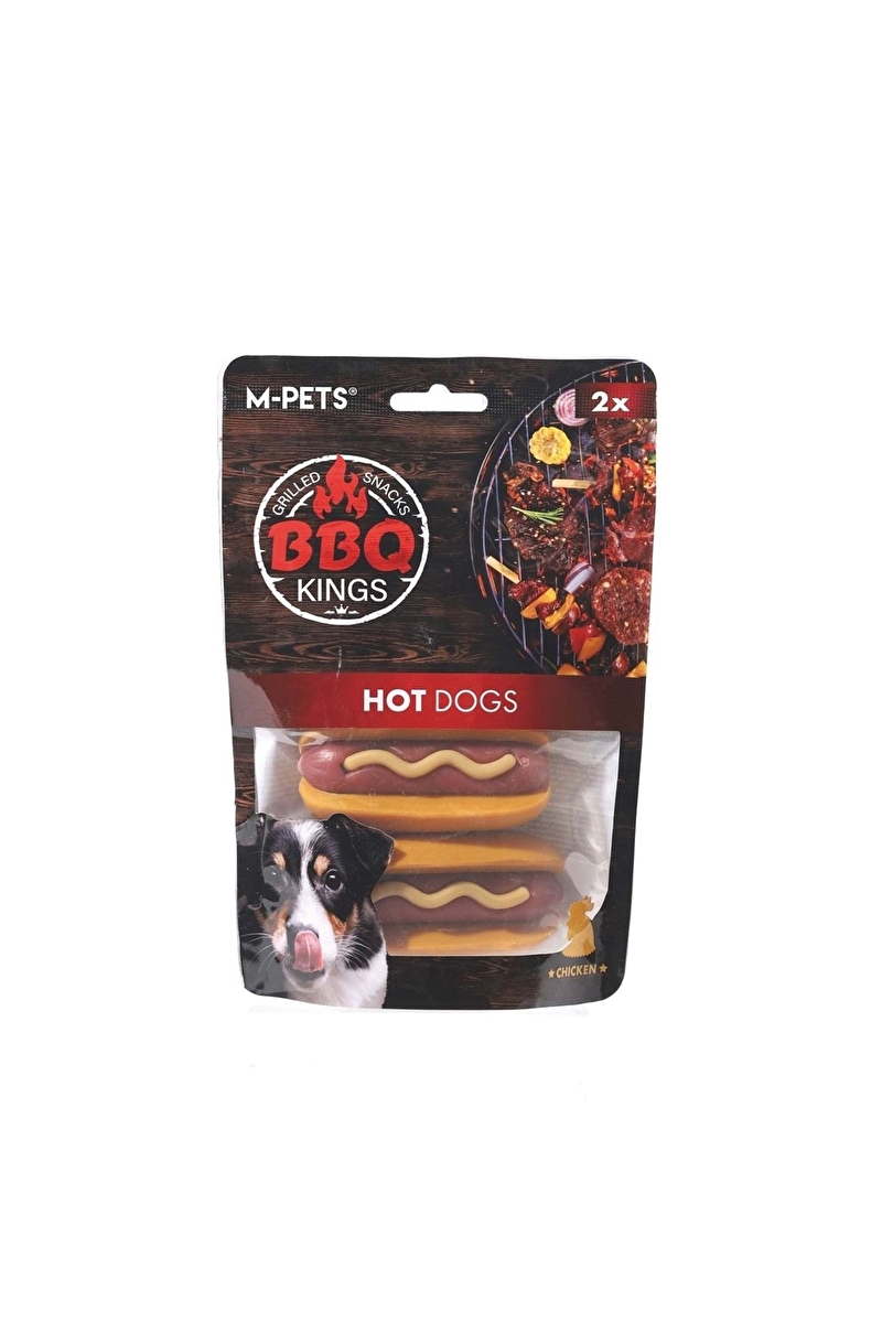 MPETS BBQ KINGS HOT DOGS CHICK.ODL.135GR