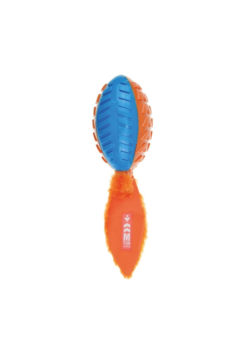 M-Pets On/Off Shelly Köpekler İçin Kauçuk Oyuncak Blue/Orange