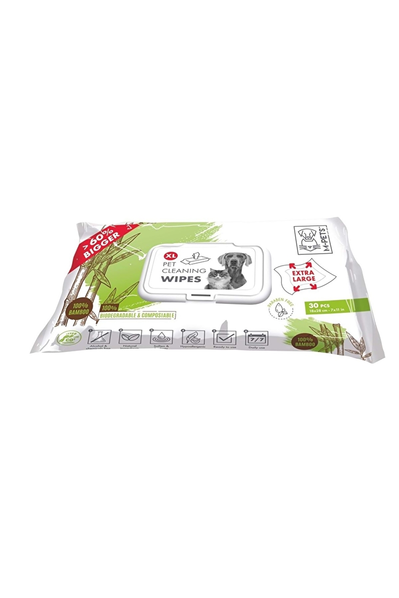 MPETS XL KEDİ KÖPEKLER TEMİZ.MENDİL 30LU