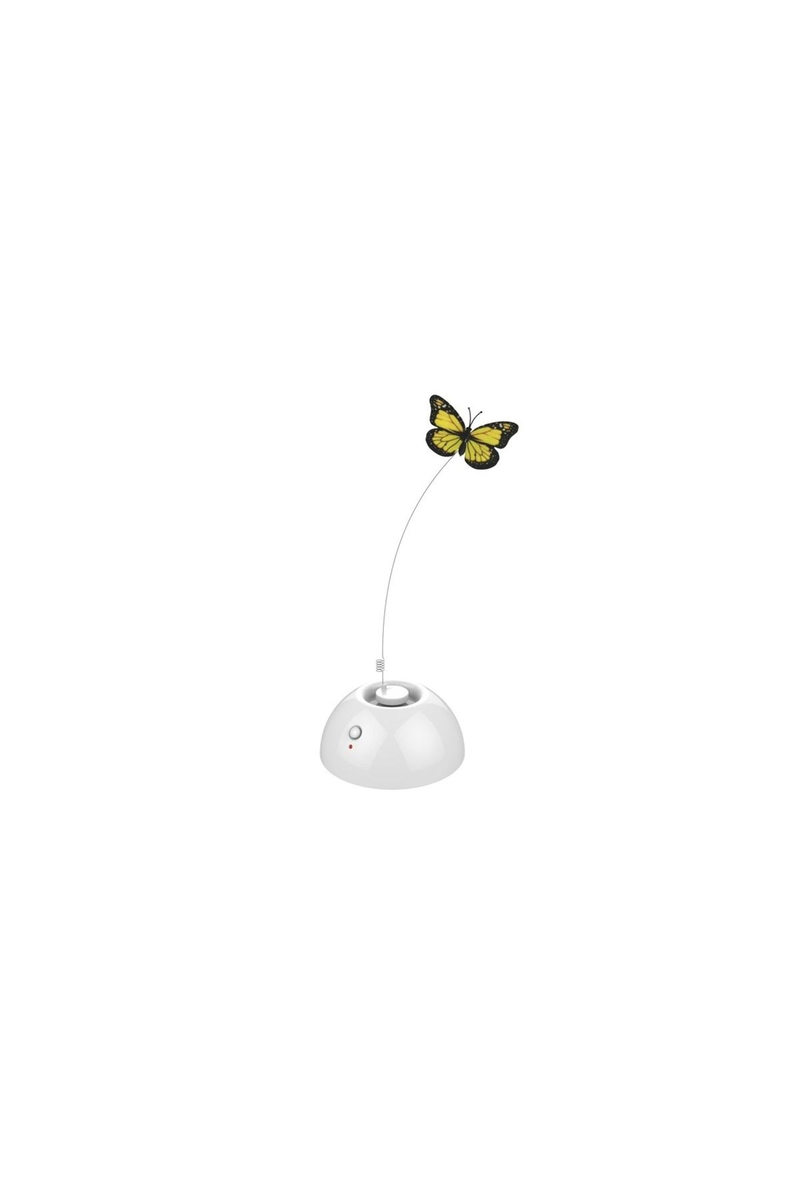 M-Pets Dancıng Butterfly İnteraktif Kedi Oyuncağı White