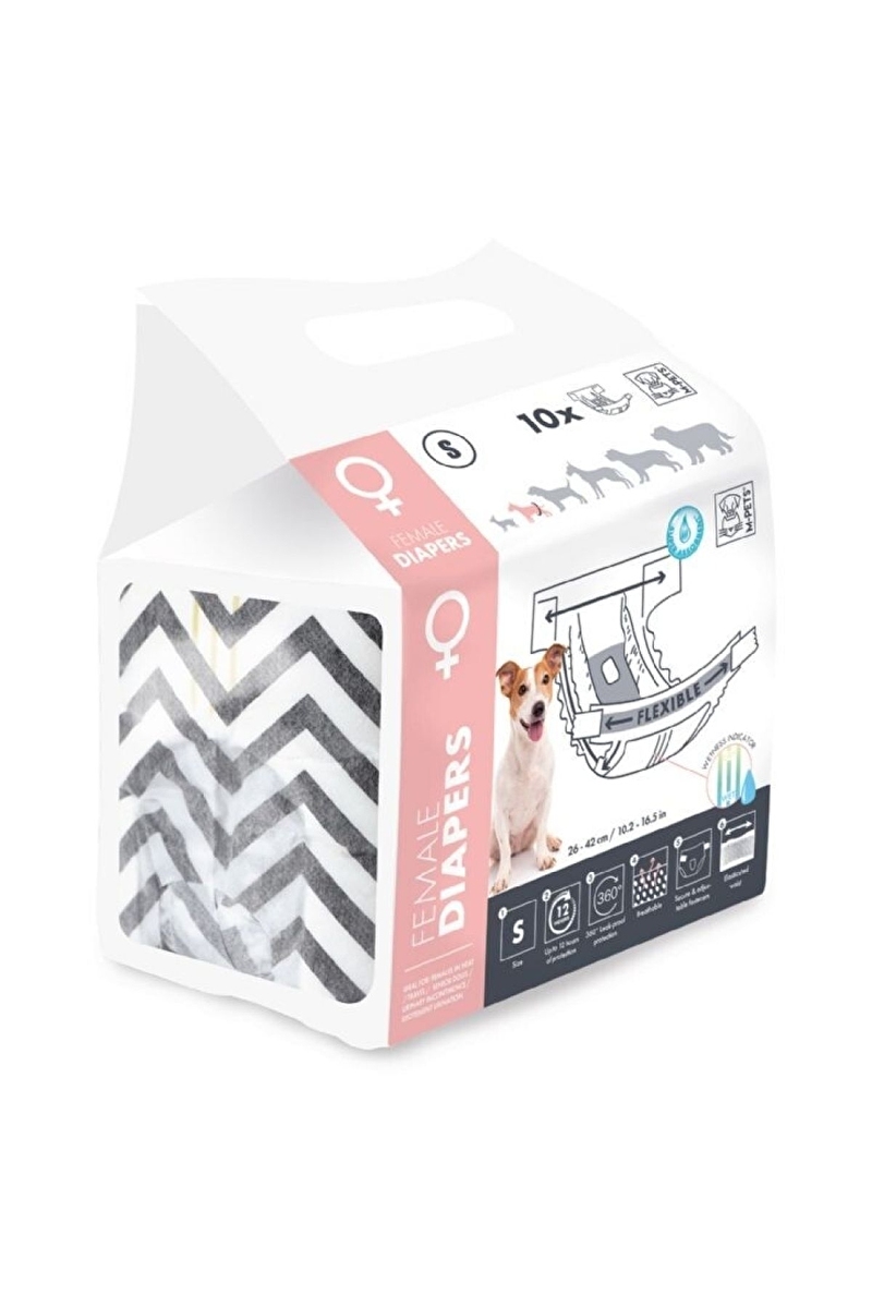 M-PETS DIAPERS DISI KOPEK KULOT(S)10LU