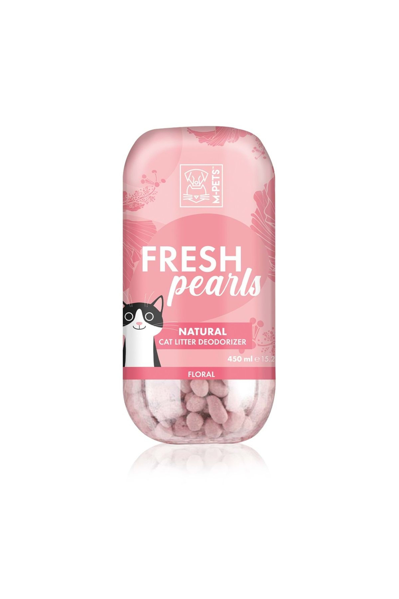 M-Pets Fresh Pearls Kedi Kumu Deodorant Çiçek Kokulu 450Ml