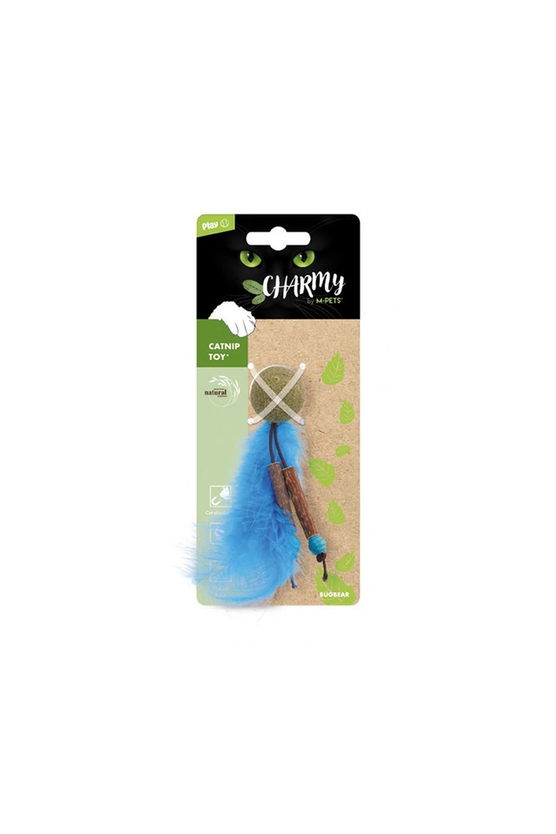 M-Pets Charmy Bugbear Catnipli Kedi Oyuncağı Blue