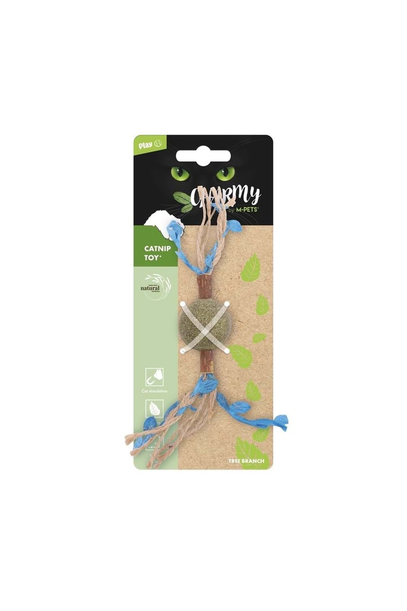 M-Pets Charmy Brancy Catnipli Kedi Oyuncağı Blue
