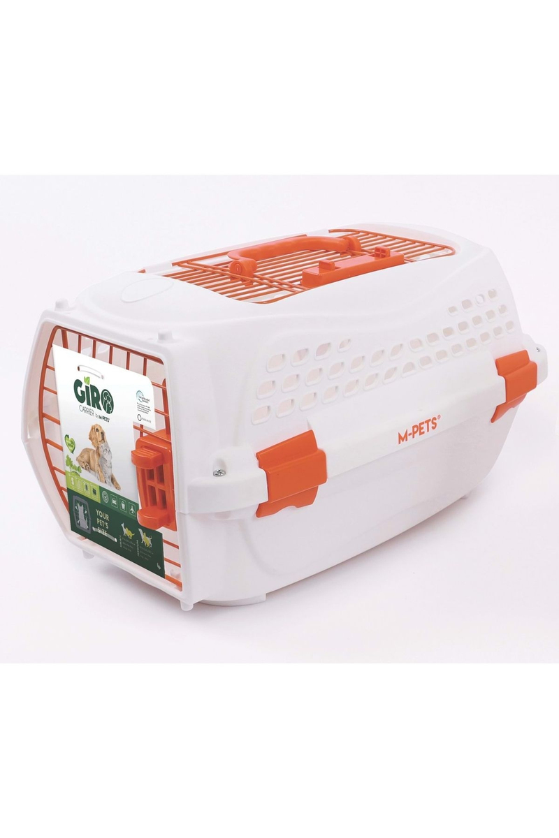 M-Pets Eco Giro Carrier Kedi ve Köpek Taşıma Çantası 51,6x32,7x29,6 cm Beyaz S