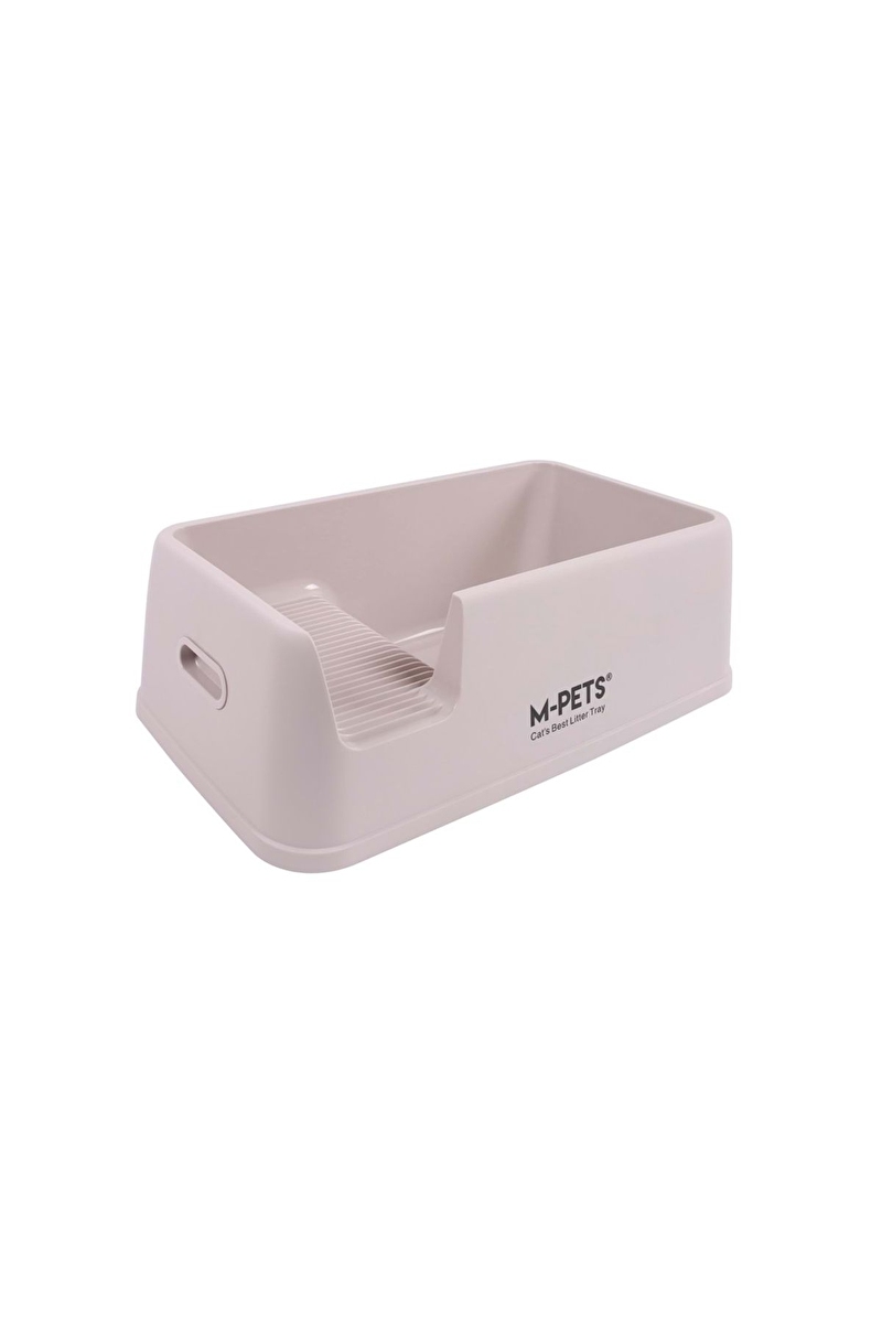 M-Pets Terra Açık Kedi Tuvaleti 84x48x25,5 cm Bej