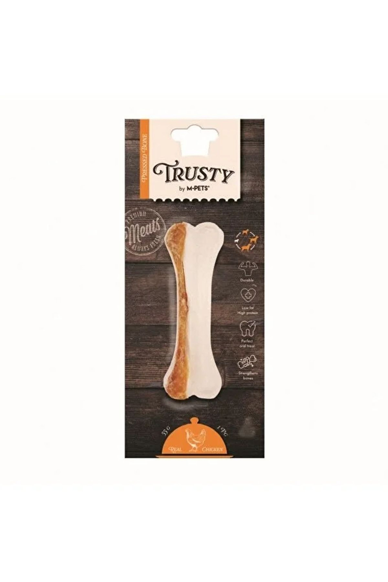 M-Pets Trusty Chiken Press Kemik 55 g