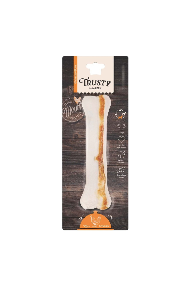 M-Pets Trusty Chıcken Press Kemik 130Gr/22,2Cm