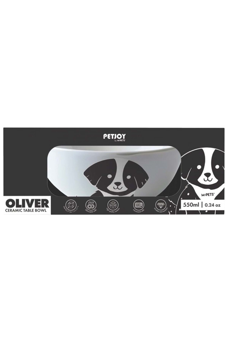 M-Pets Oliver Seramik Mama Kabı 550Ml