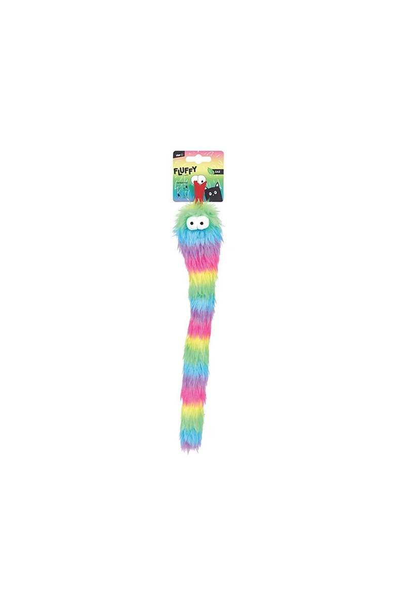 M-Pets Fluffy Zee Catnipli Kedi Oyuncağı Multicolor