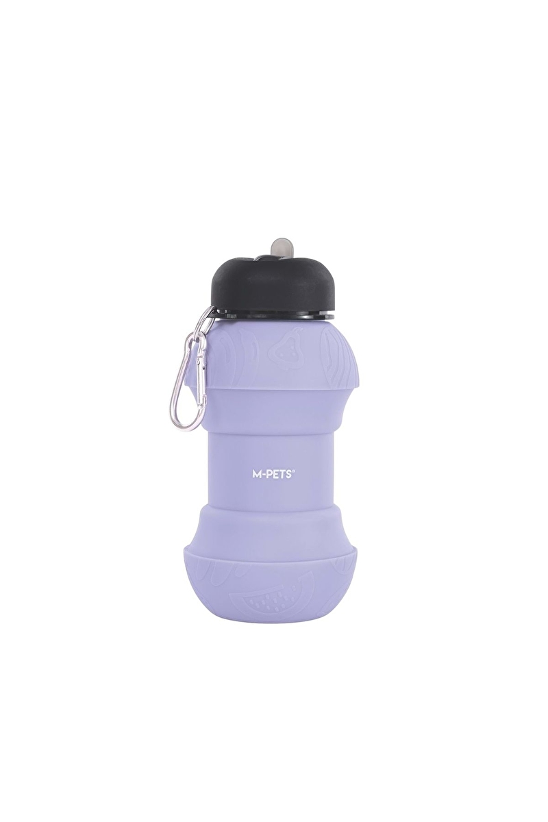M-Pets On The Road Katlanabilen Seyahat Suluğu (S) 200-550 ml Pembe