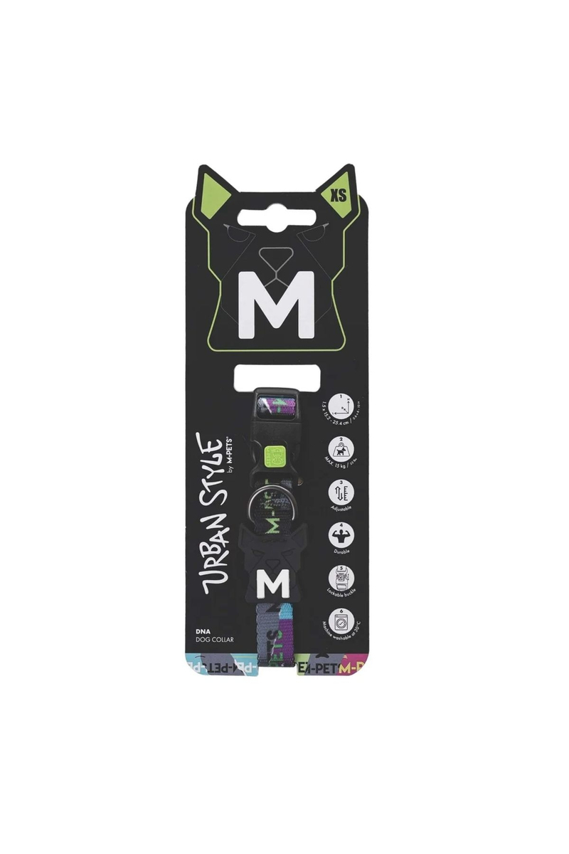 M-Pets Urban Style Dna Boyun Tasması (Xs)