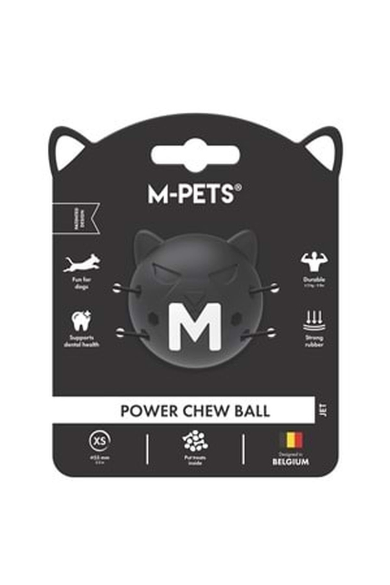 M-PETS Power Chew Ball Kauçuk Köpek Oyuncağı XS