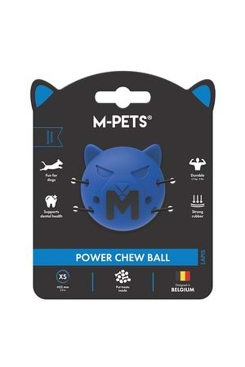 M-PETS Power Chew Ball Kauçuk Köpek Oyuncağı XS