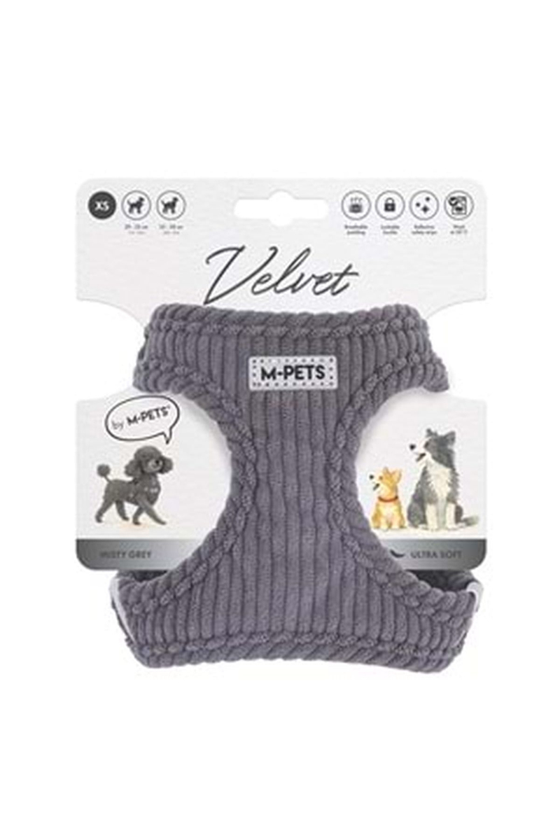 M-pets Velvet Dog Tasma Gri S