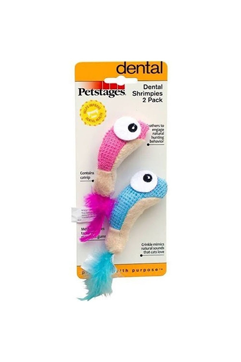 Catstages Dental Catnipli Karides Kedi Oyuncağı 2'li
