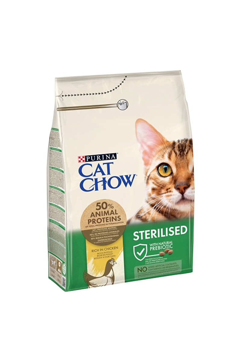Purina Cat Chow Tavuklu Kısırlaştırılmış Yetişkin Kedi Maması 3kg