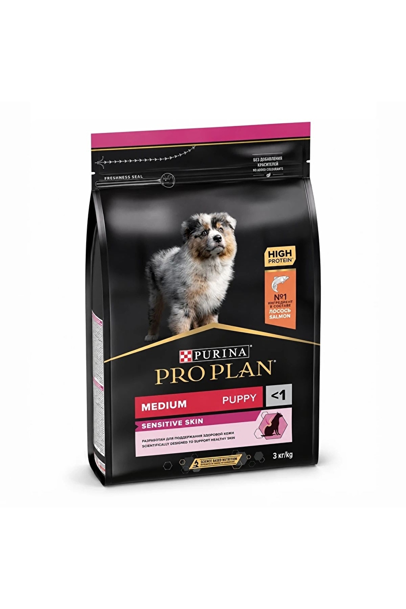 Pro Plan Orta Irk Somonlu Yavru Köpek Maması 3 kg