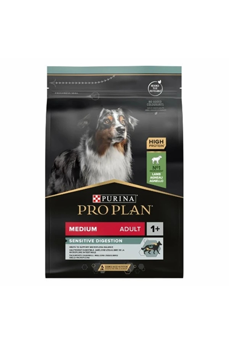 Pro Plan Orta Irk Kuzu Etli Yetişkin Köpek Maması 3 kg