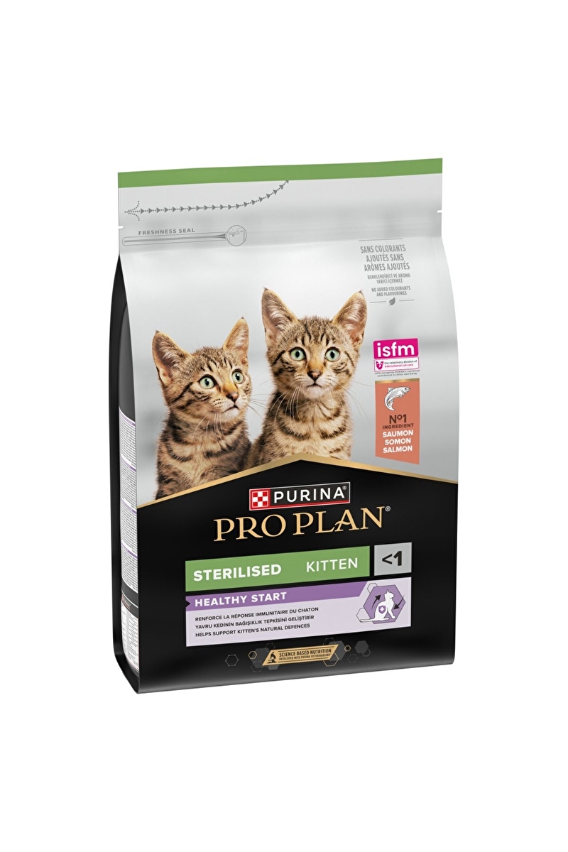 Pro Plan Somonlu Kısırlaştırılmış Yavru Kedi Maması 3 kg
