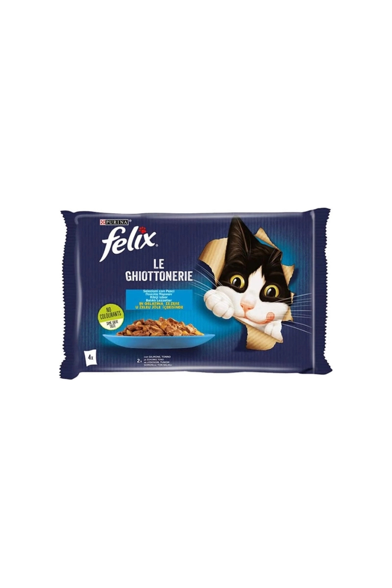 Felix Pouch Somonlu 4x85 g