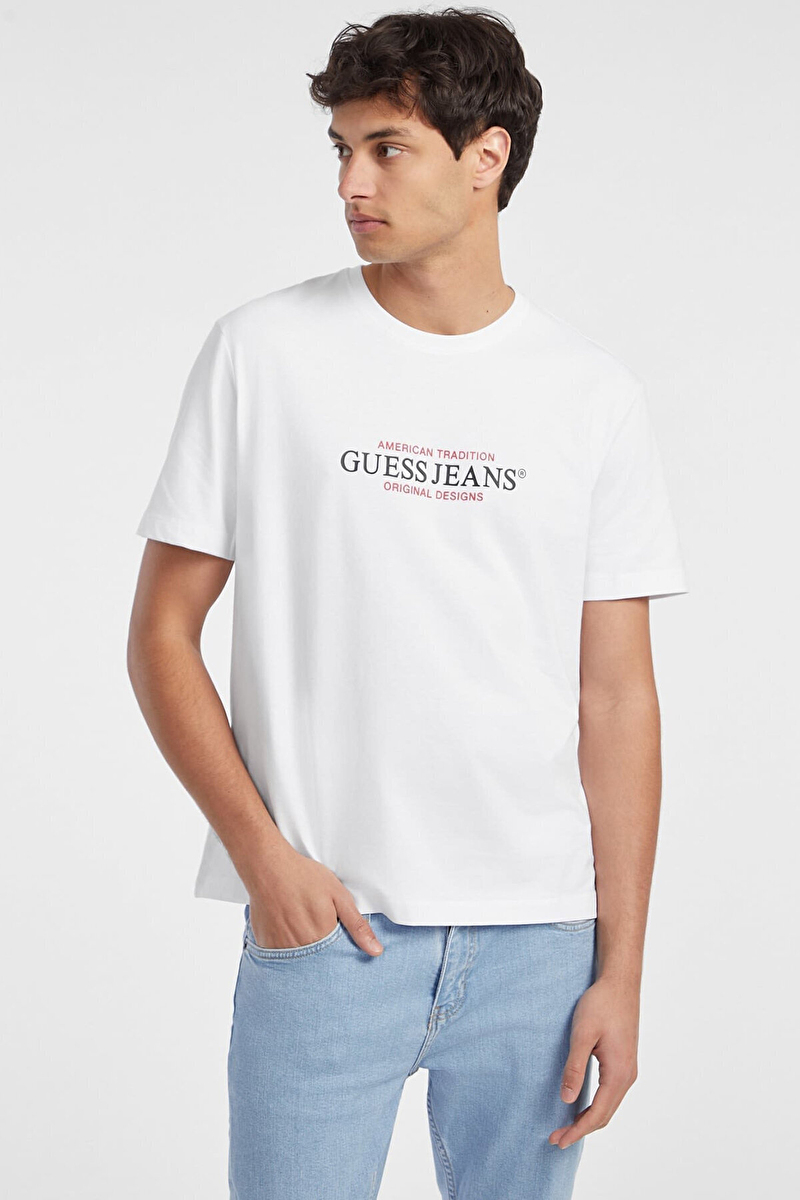 Guess Jeans Erkek Regular Fit Tişört M4YI42K8FQ4