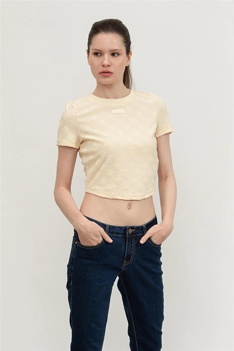 Guess Kadın Tişört V5GP21KCT02