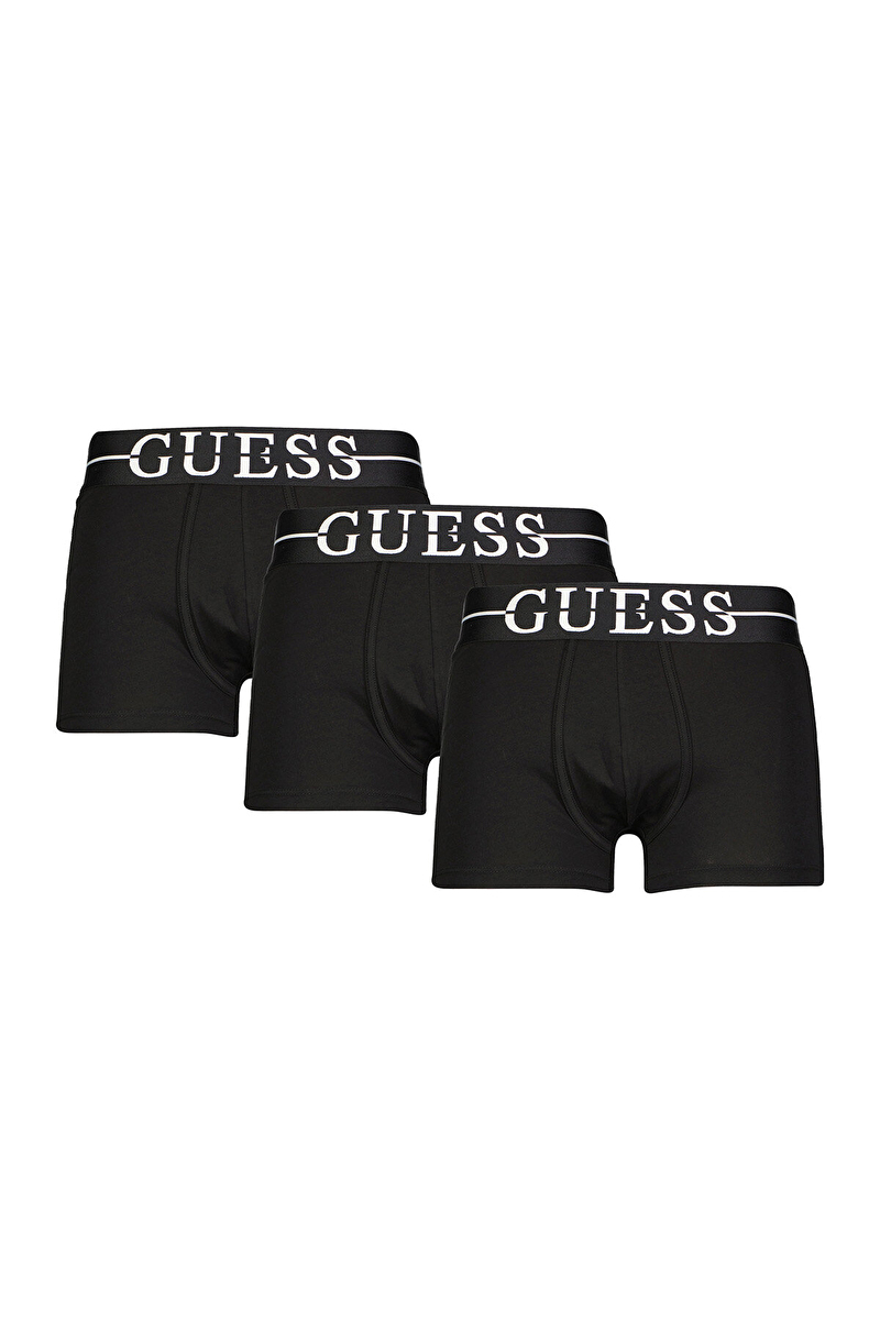 Guess 3'lü Erkek Boxer U6GG00.JBLK