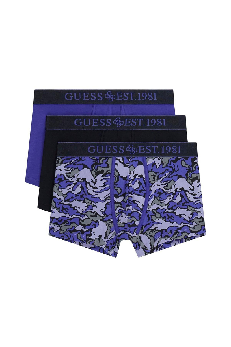Guess Erkek 3'lü Boxer U6GG05.PB1P