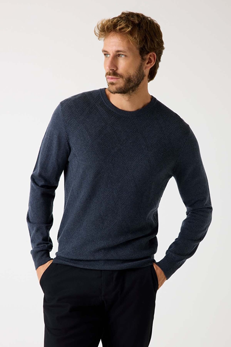 Guess Erkek Yün Karışımlı Kazak M5BR08Z0432