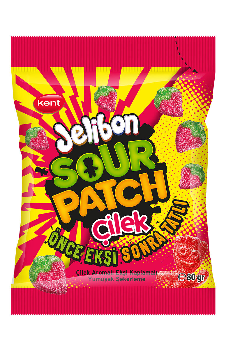 Kent Jelibon Sour Patch 80 g