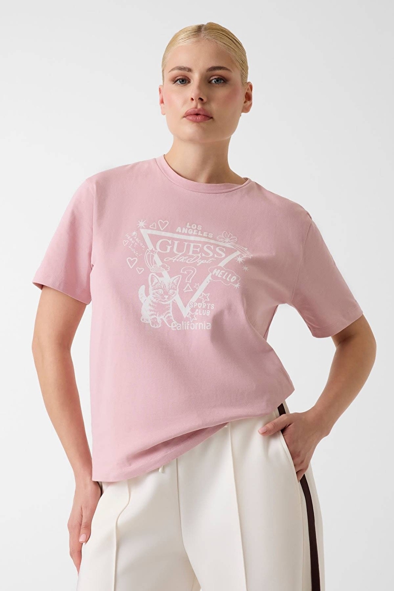 Guess Kadın Tişört V6YI13K4301
