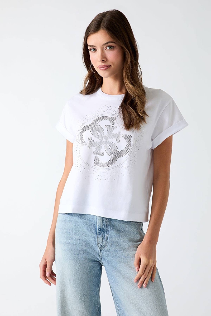 Guess Kadın Tişört W6YI18K4331
